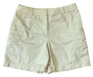 Rafaella Beige Cotton Cargo Shorts 12